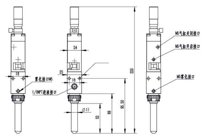 GE8016 中面积雾化阀