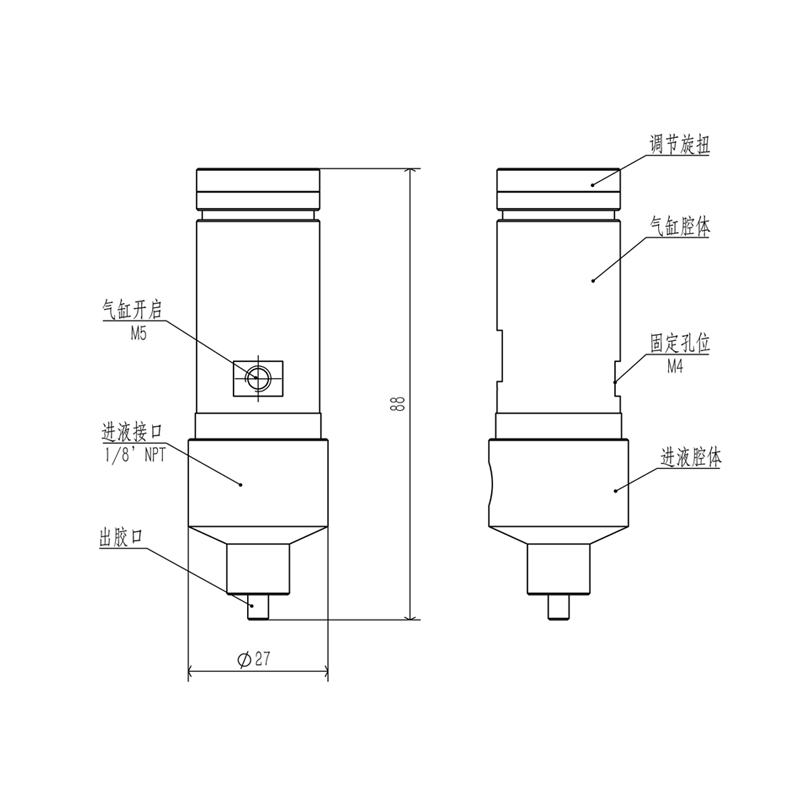 厌氧点胶阀 CY912 